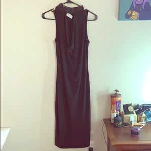 Long black dress